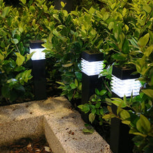Load image into Gallery viewer, Solar Waterproof Outdoor Landscape Square Column Lawn Light, White Light, Yellow Light, Color Light