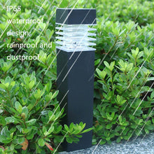Load image into Gallery viewer, Solar Waterproof Outdoor Landscape Square Column Lawn Light, White Light, Yellow Light, Color Light