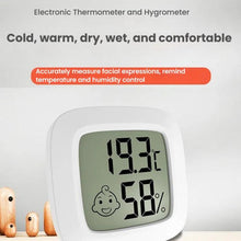 Load image into Gallery viewer, Temperature And Humidity Measuring Baby Room Temperature Meter, Square