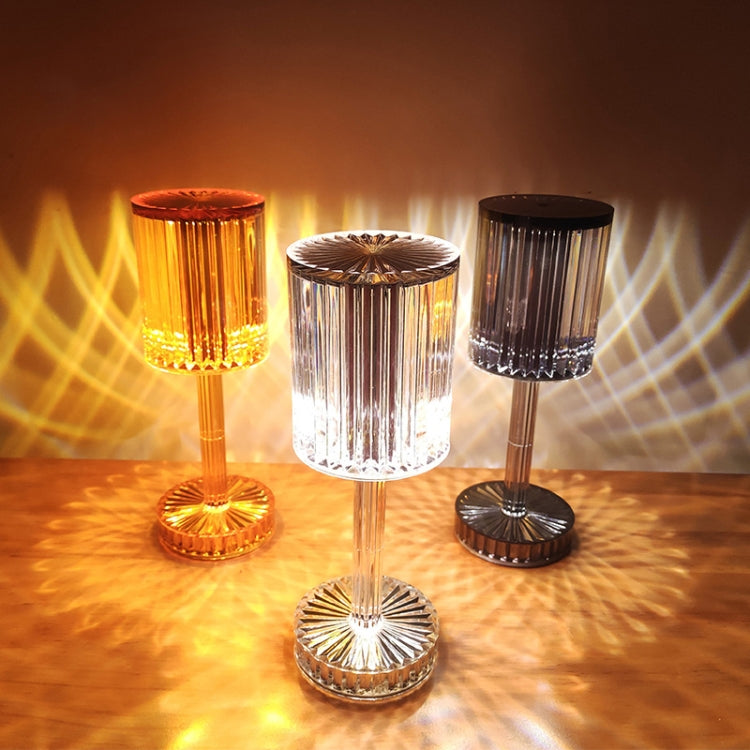 USB Charging Touch Diamond Crystal Table Lamp, USB Charging(Tri-tone Light), USB Charging(RGB with Remote Control 16 Color)