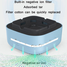 Load image into Gallery viewer, Electronic Ashtray Household Air Purifier, Fashion Ash, Fresh Green, Sky Blue