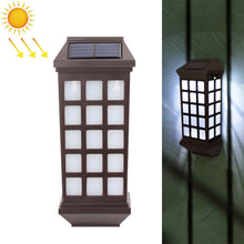 Load image into Gallery viewer, Solar Outdoor Long Panes Fence Wall Light Garden Decoration, Warm Light, White Light