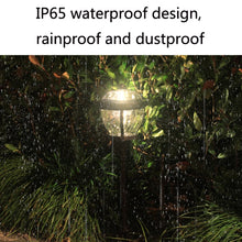 Load image into Gallery viewer, 2 LED Solar Waterproof Outdoor Garden Light, Style:, White Light-Lawn Lamp, Warm Light-Lawn Lamp, White Light-Column Cap, Warm Light-Column Cap