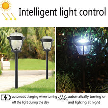 Load image into Gallery viewer, 2 LED Solar Waterproof Outdoor Garden Light, Style:, White Light-Lawn Lamp, Warm Light-Lawn Lamp, White Light-Column Cap, Warm Light-Column Cap