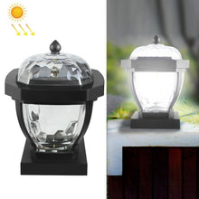 Load image into Gallery viewer, 2 LED Solar Waterproof Outdoor Garden Light, Style:, White Light-Lawn Lamp, Warm Light-Lawn Lamp, White Light-Column Cap, Warm Light-Column Cap