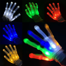 Load image into Gallery viewer, 1 Pairs Hand Bones LED Glowing Gloves, XL