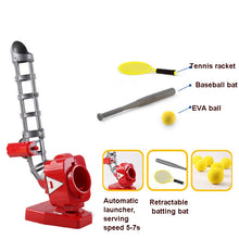 Load image into Gallery viewer, 2 in 1 Tennis &amp; Baseball Automatic Serving Machine