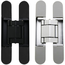 Load image into Gallery viewer, Three-Dimensional Adjustable Cross Hinge Folding Door Concealed Hinge, No. 1 Sand Silver 40kg, No. 2 Sand Silver 60kg, No. 3 Sand Silver 80kg, No. 4 Sand Silver 80kg, No. 5 Sand Silver 120kg, No. 1 Dumb Black 40kg, No. 2 Dumb Black 60kg                ...
