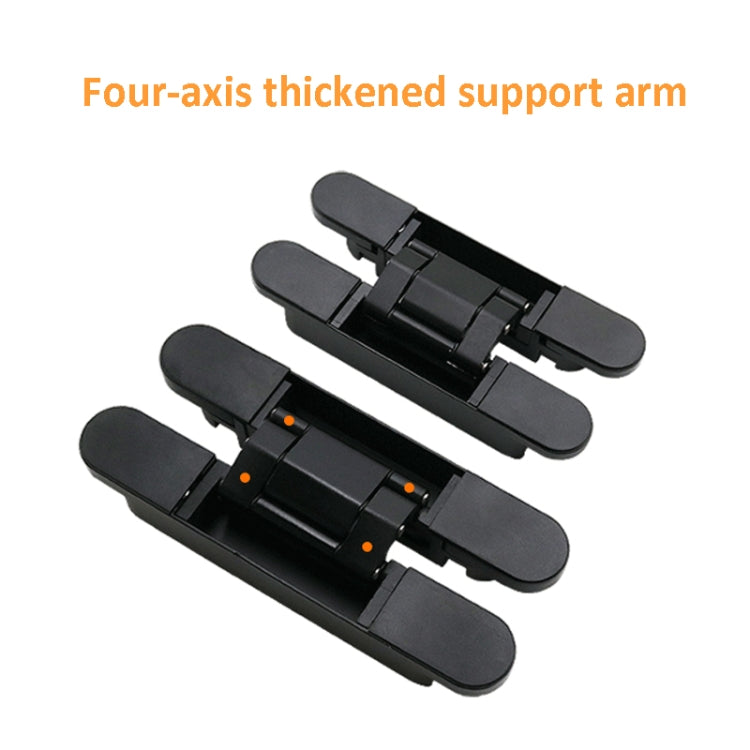 Three-Dimensional Adjustable Cross Hinge Folding Door Concealed Hinge, No. 1 Sand Silver 40kg, No. 2 Sand Silver 60kg, No. 3 Sand Silver 80kg, No. 4 Sand Silver 80kg, No. 5 Sand Silver 120kg, No. 1 Dumb Black 40kg, No. 2 Dumb Black 60kg                ...