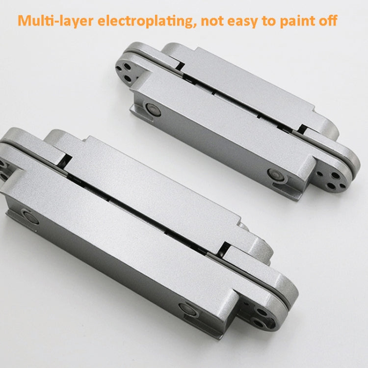 Three-Dimensional Adjustable Cross Hinge Folding Door Concealed Hinge, No. 1 Sand Silver 40kg, No. 2 Sand Silver 60kg, No. 3 Sand Silver 80kg, No. 4 Sand Silver 80kg, No. 5 Sand Silver 120kg, No. 1 Dumb Black 40kg, No. 2 Dumb Black 60kg                ...