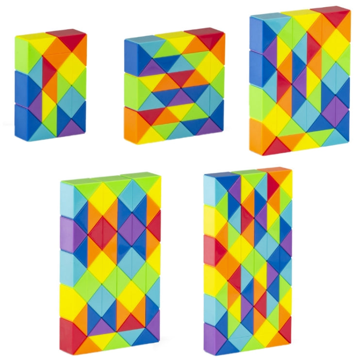 Children Puzzle Toy Color Variety Segment Magic Ruler, Spec: