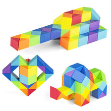 Load image into Gallery viewer, Children Puzzle Toy Color Variety Segment Magic Ruler, Spec: