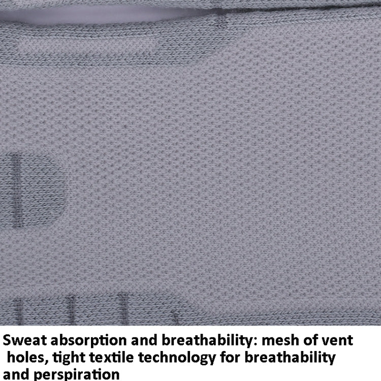 Men Basketball Socks Shock Absorption Mid-Tube Sports Socks