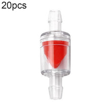 Load image into Gallery viewer, 20 PCS Fish Tank Oxygen Pump Trachea Check Valve, 4mm (Red), 4mm (Black), 4mm (White), 4mm (Blue), 8mm (Red), 10mm (White), 12mm (White), 4mm (White Red), 4mm (White Black)