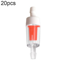Load image into Gallery viewer, 20 PCS Fish Tank Oxygen Pump Trachea Check Valve, 4mm (Red), 4mm (Black), 4mm (White), 4mm (Blue), 8mm (Red), 10mm (White), 12mm (White), 4mm (White Red), 4mm (White Black)
