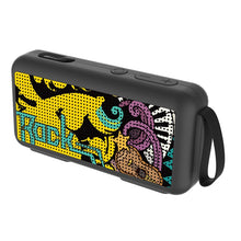 Load image into Gallery viewer, DoRealMe F0 TWS Mini Graffiti Bluetooth Speaker Support FM / TF Card, White, Black, Red, Black Graffiti, White Graffiti, Red Graffiti