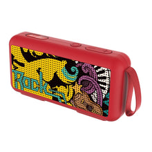 Load image into Gallery viewer, DoRealMe F0 TWS Mini Graffiti Bluetooth Speaker Support FM / TF Card, White, Black, Red, Black Graffiti, White Graffiti, Red Graffiti
