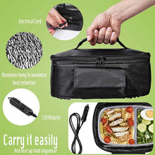 Load image into Gallery viewer, MZL005 12V Food Warmers Electric Heater Lunch Box Container, Food Warmer Lunch Box