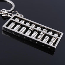 Load image into Gallery viewer, Creative Abacus Key Ring Pendant Creative Abacus Keychain, Abacus Shape