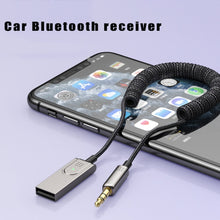 Load image into Gallery viewer, BY301 AUX Car Bluetooth 5.0 Receiver Mobile Call Bluetooth Adapter, BY301