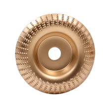Load image into Gallery viewer, Woodworking Sanding Plastic Stab Discs Hard Round Grinding Wheels For Angle Grinders, 100mm Rose Gold Curved, 100mm Black Curved, 100mm Wine Red Curved, 100mm Orange Curved, 100mm Silver Curved, 100mm Red Curved, 100mm Blue Curved, 100mm Golden Curved ...