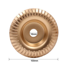 Load image into Gallery viewer, Woodworking Sanding Plastic Stab Discs Hard Round Grinding Wheels For Angle Grinders, 100mm Rose Gold Curved, 100mm Black Curved, 100mm Wine Red Curved, 100mm Orange Curved, 100mm Silver Curved, 100mm Red Curved, 100mm Blue Curved, 100mm Golden Curved ...