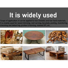 Load image into Gallery viewer, Woodworking Sanding Plastic Stab Discs Hard Round Grinding Wheels For Angle Grinders, 100mm Rose Gold Curved, 100mm Black Curved, 100mm Wine Red Curved, 100mm Orange Curved, 100mm Silver Curved, 100mm Red Curved, 100mm Blue Curved, 100mm Golden Curved ...