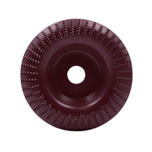 Load image into Gallery viewer, Woodworking Sanding Plastic Stab Discs Hard Round Grinding Wheels For Angle Grinders, 100mm Rose Gold Curved, 100mm Black Curved, 100mm Wine Red Curved, 100mm Orange Curved, 100mm Silver Curved, 100mm Red Curved, 100mm Blue Curved, 100mm Golden Curved ...