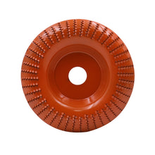 Load image into Gallery viewer, Woodworking Sanding Plastic Stab Discs Hard Round Grinding Wheels For Angle Grinders, 100mm Rose Gold Curved, 100mm Black Curved, 100mm Wine Red Curved, 100mm Orange Curved, 100mm Silver Curved, 100mm Red Curved, 100mm Blue Curved, 100mm Golden Curved ...