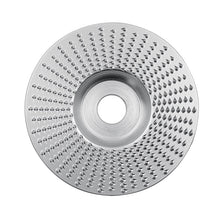 Load image into Gallery viewer, Woodworking Sanding Plastic Stab Discs Hard Round Grinding Wheels For Angle Grinders, 100mm Rose Gold Curved, 100mm Black Curved, 100mm Wine Red Curved, 100mm Orange Curved, 100mm Silver Curved, 100mm Red Curved, 100mm Blue Curved, 100mm Golden Curved ...