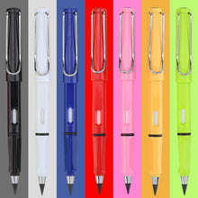Load image into Gallery viewer, 5 PCS No Ink No Need To Sharpen Drawing Sketch Pen Not Easy To Break Erasable HB Writing Pencil, Black, Red, Yellow, Green, Blue, White, Makaron Yellow, Makaron Green, Makaron Blue, Makaron Pink, Makaron Purple, Pink