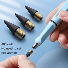 Load image into Gallery viewer, 5 PCS No Ink No Need To Sharpen Drawing Sketch Pen Not Easy To Break Erasable HB Writing Pencil, Black, Red, Yellow, Green, Blue, White, Makaron Yellow, Makaron Green, Makaron Blue, Makaron Pink, Makaron Purple, Pink