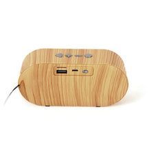 Load image into Gallery viewer, F3 Retro Wood-Grain Mini Bluetooth Speaker Support TF Card, Dark Grain, Shallow Grain