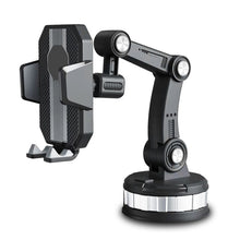 Load image into Gallery viewer, X-0566 Big Suction Cup Car Phone Holder Center Console Phone Holder, X-0566 Black Gray, X-0566 Black Green