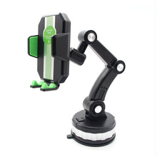 Load image into Gallery viewer, X-0566 Big Suction Cup Car Phone Holder Center Console Phone Holder, X-0566 Black Gray, X-0566 Black Green