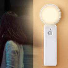 Load image into Gallery viewer, 1.2W LED Intelligent Human Body Induction USB Charging Night Light, Sensor Warm Light, Sensor White Light