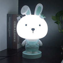 Load image into Gallery viewer, 3W Cartoon Crown Pet USB Touch Control Night Light, Rabbit Pink, Rabbit Gray, Rabbit Light Blue, Bear Pink, Bear Gray, Bear Coffee, Cow Pink, Cow Coffee, Cow Green, Tiger Pink, Tiger Coffee, Tiger Green