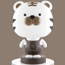 Load image into Gallery viewer, 3W Cartoon Crown Pet USB Touch Control Night Light, Rabbit Pink, Rabbit Gray, Rabbit Light Blue, Bear Pink, Bear Gray, Bear Coffee, Cow Pink, Cow Coffee, Cow Green, Tiger Pink, Tiger Coffee, Tiger Green
