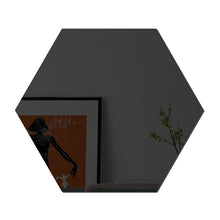Load image into Gallery viewer, Ym300 16 PCS / Set Home Personal Wall Stickers DIY Acrylic Wall Decorative Mirror, Hexagon Black, Hexagon Silver, Hexagon Gold, Quartet Black, Quartet Silver, Quartet Gold, Triangle Black, Triangle Silver, Triangle Gold