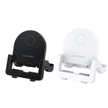 Load image into Gallery viewer, KH-18 15W Vertical Wireless Fast Charger with Phone Holder, Black, White
