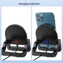 Load image into Gallery viewer, KH-18 15W Vertical Wireless Fast Charger with Phone Holder, Black, White