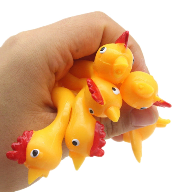 10 PCS Stretching Finger Ejection Turkey Sticky Tricky Toy