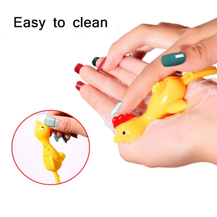 10 PCS Stretching Finger Ejection Turkey Sticky Tricky Toy