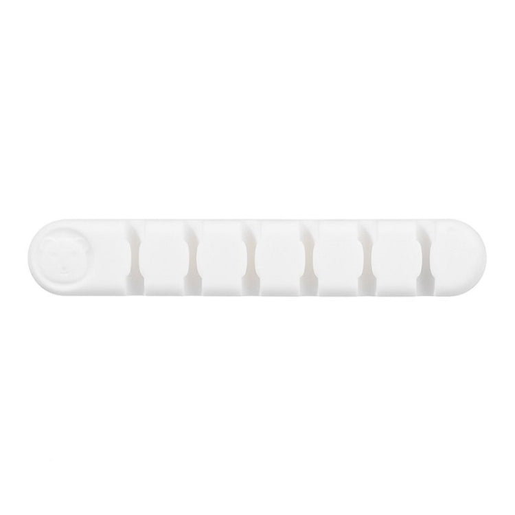 6 Holes Bear Silicone Desktop Data Cable Organizing And Fixing Device, 6 Holes