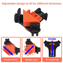 Load image into Gallery viewer, 4 PCS/Set  90 Degree Woodworking Right Angle Clip, Right Angle Clip