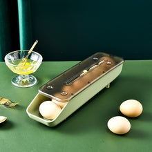 Load image into Gallery viewer, Automatically Fill The Egg Storage Box Refrigerator Fresh-Keeping Box, 1 Layers Green, 1 Layers  Blue, 1 Layers Pink