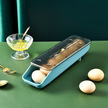 Load image into Gallery viewer, Automatically Fill The Egg Storage Box Refrigerator Fresh-Keeping Box, 1 Layers Green, 1 Layers  Blue, 1 Layers Pink