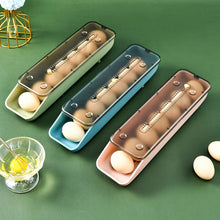 Load image into Gallery viewer, Automatically Fill The Egg Storage Box Refrigerator Fresh-Keeping Box, 1 Layers Green, 1 Layers  Blue, 1 Layers Pink
