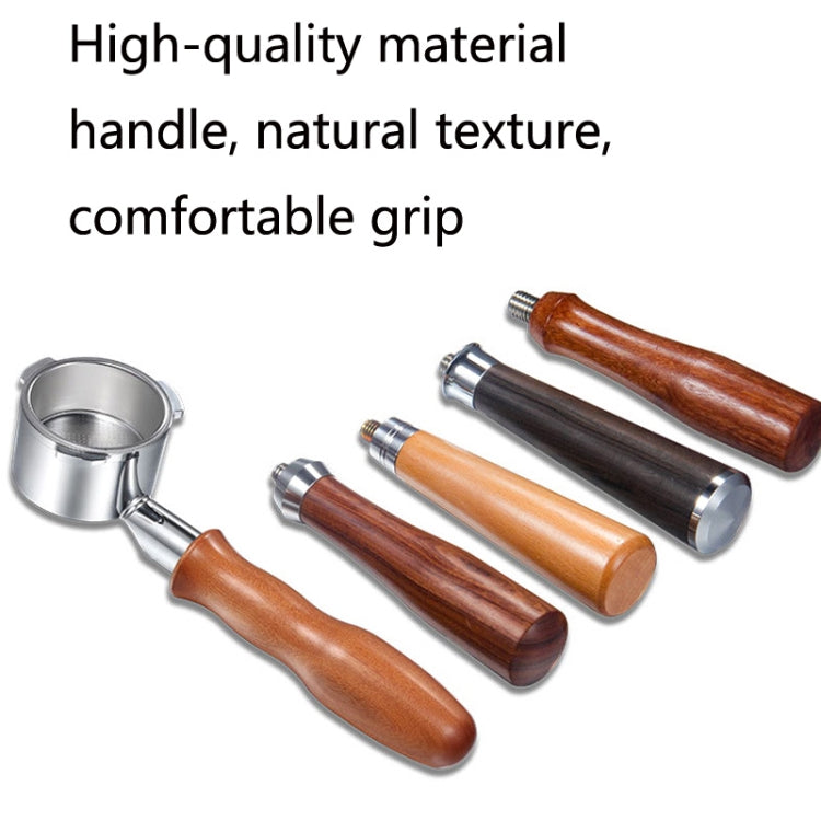 DL-1 Zinc Alloy Coffee Maker Bottomless Handle For Dongling, Style:, Beech Two Coils, Plastic, Black Rosewood, Red Gem, Black Rosewood Buckle, Red Gem Curved, Red Rosewood Straight, Red Gem Without Buckle, Bamboo Without Buckle