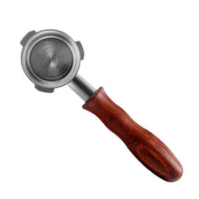 Load image into Gallery viewer, DL-1 Zinc Alloy Coffee Maker Bottomless Handle For Dongling, Style:, Beech Two Coils, Plastic, Black Rosewood, Red Gem, Black Rosewood Buckle, Red Gem Curved, Red Rosewood Straight, Red Gem Without Buckle, Bamboo Without Buckle